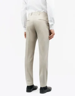 Tenutas Wool/Elastine Trouser Flat Front