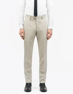 Tenutas Wool/Elastine Trouser Flat Front