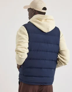 TEVAR PADDED GILET VEST DARK NAVY