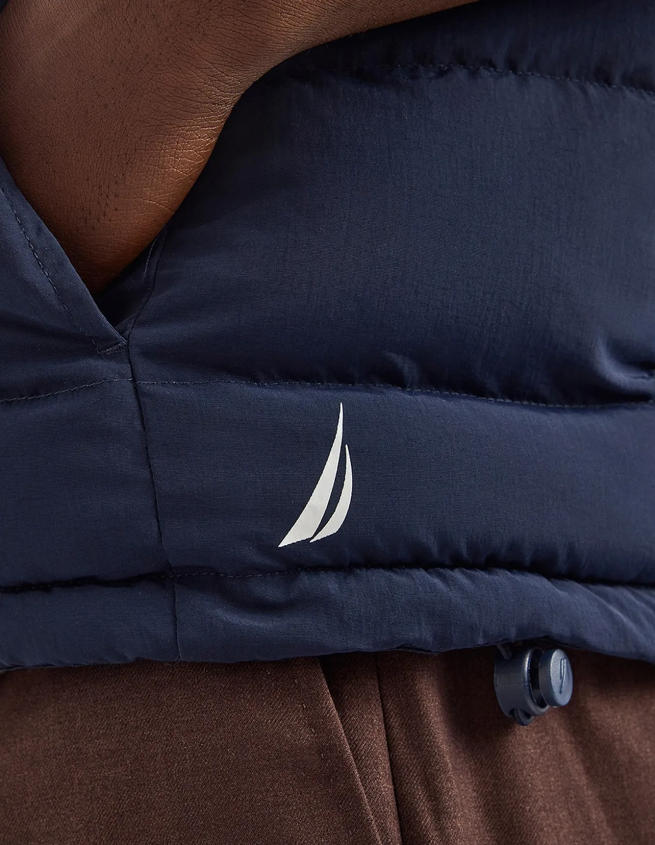 TEVAR PADDED GILET VEST DARK NAVY