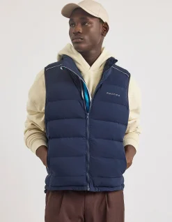 TEVAR PADDED GILET VEST DARK NAVY