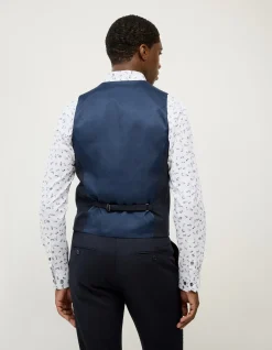 Textured Tailored Vest