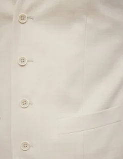 Textured Tailored Vest