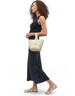 TEXTURED COTTON KNIT TOP