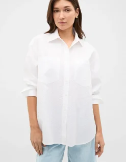 TEXTURED COTTON SHIRT