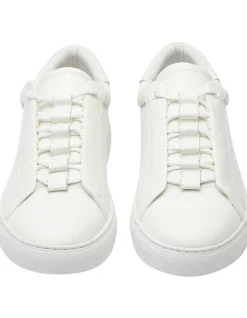 TEXTURED LEATHER SNEAKER