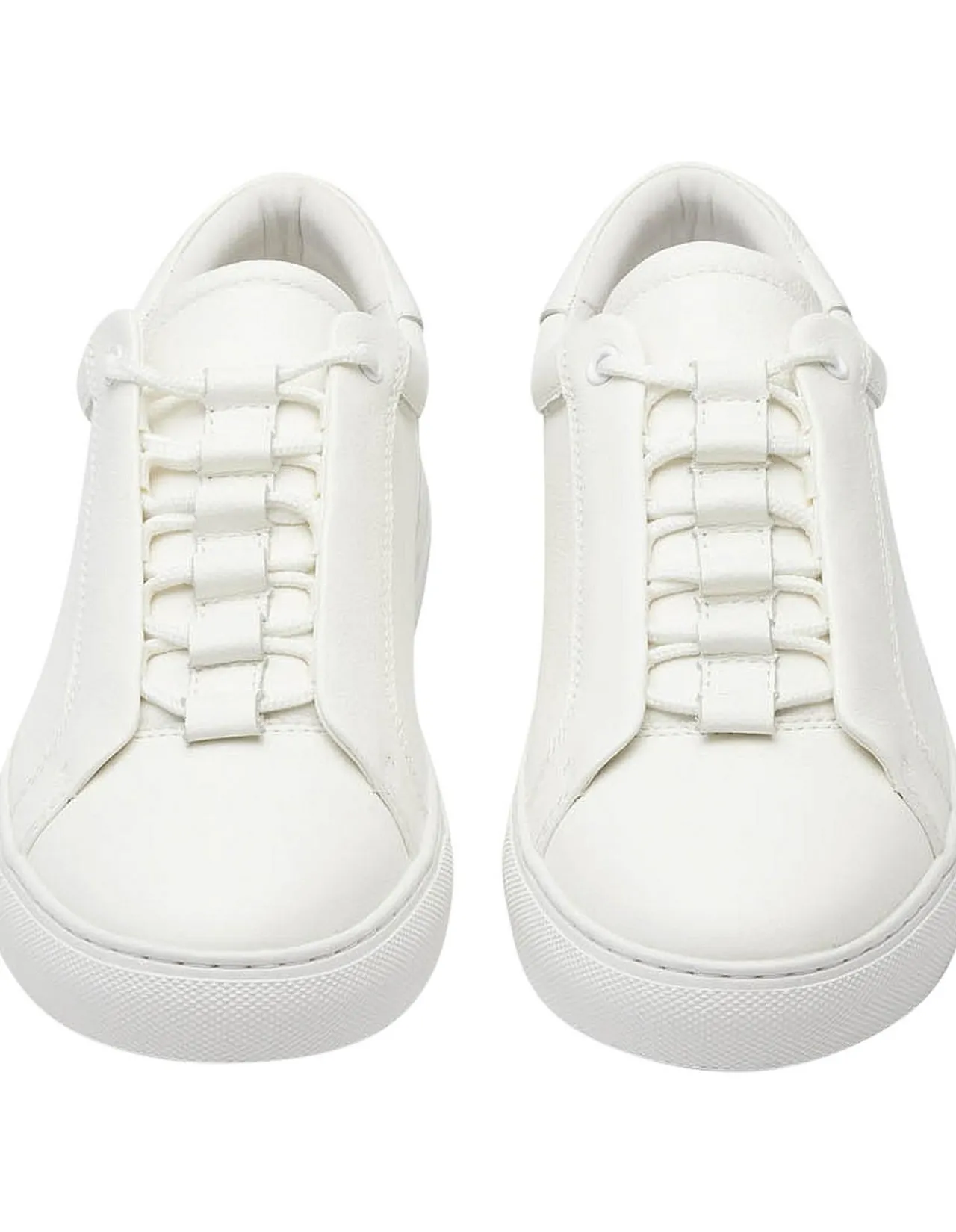 TEXTURED LEATHER SNEAKER