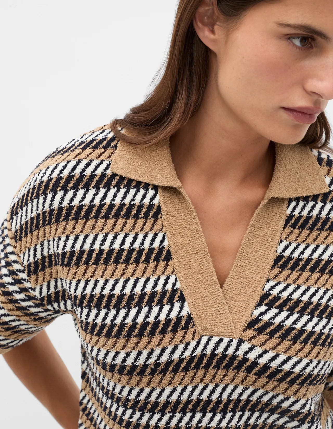 TEXTURED LUREX KNIT