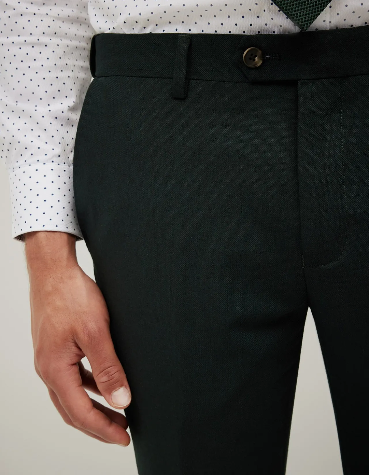 Textured Tailored Pant