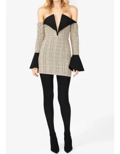 Texture Rib Opaque Winter Knit Tights