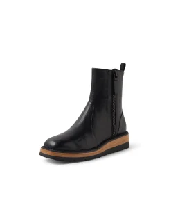 Thans Twin Zip Leather Ankle Boots