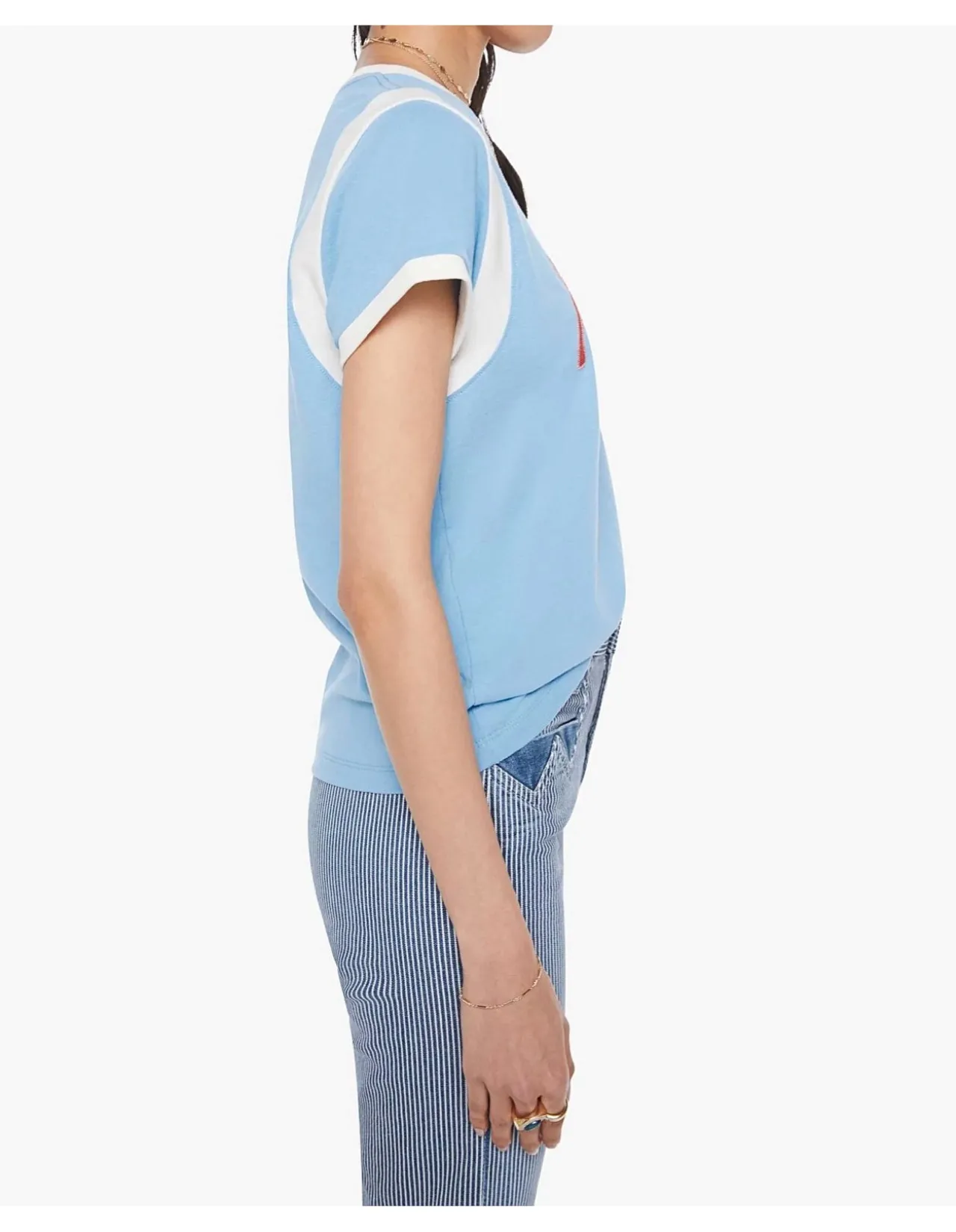 The Boxy Goodie Inset T-Shirt