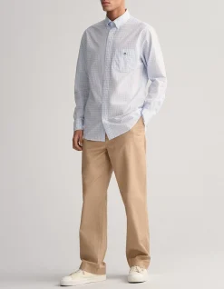 THE BROADCLOTH GINGHAM REGULAR SHIRT