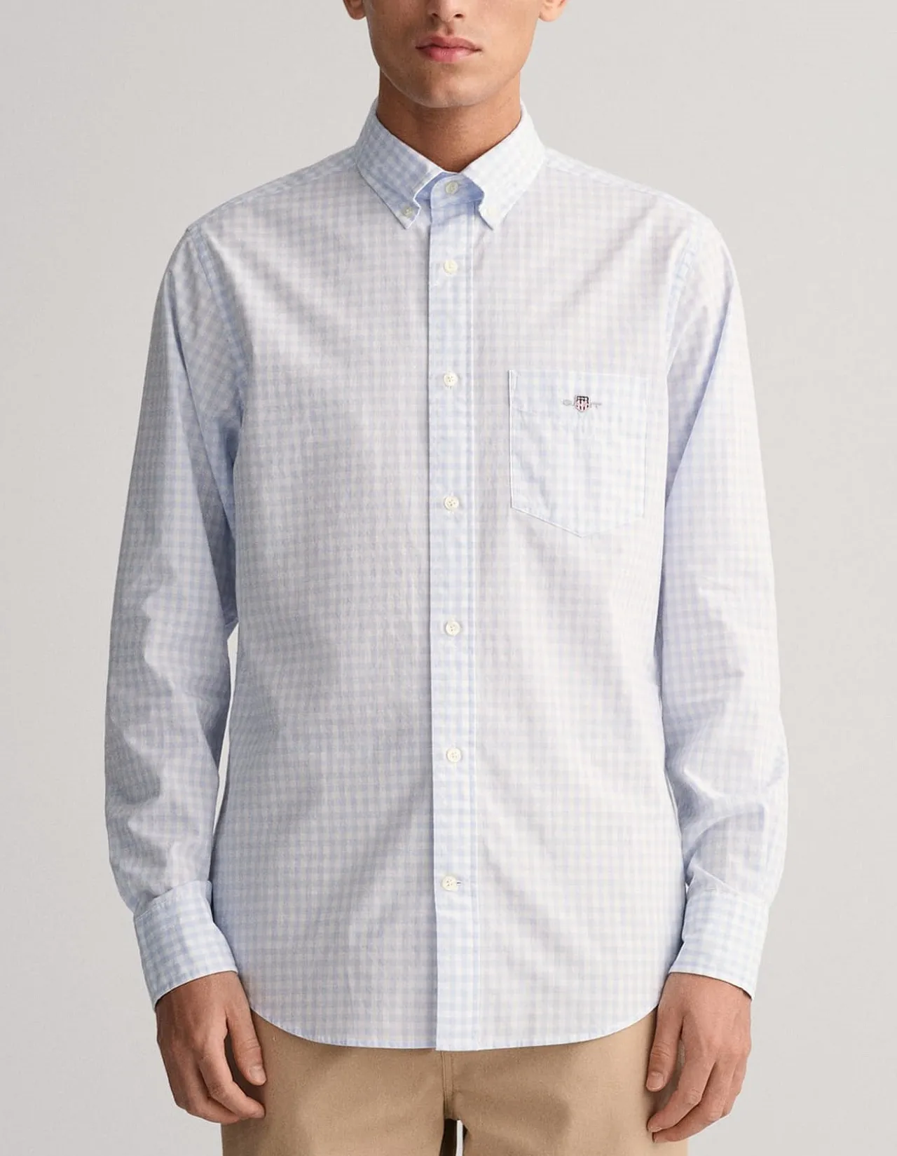 THE BROADCLOTH GINGHAM REGULAR SHIRT