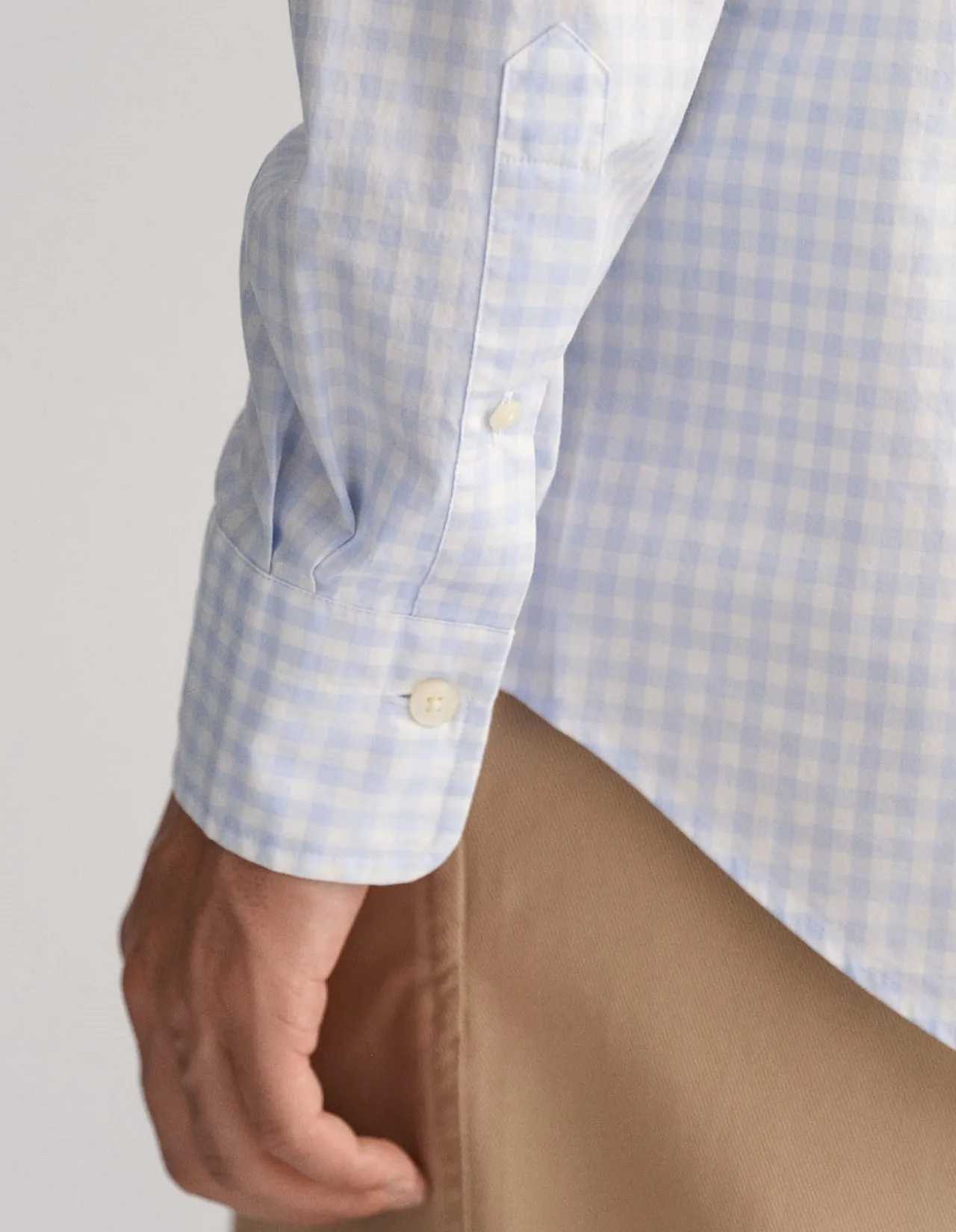 THE BROADCLOTH GINGHAM REGULAR SHIRT