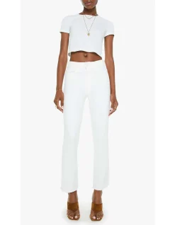 The Hustler Ankle Fray High Rise Mini Boot Jeans