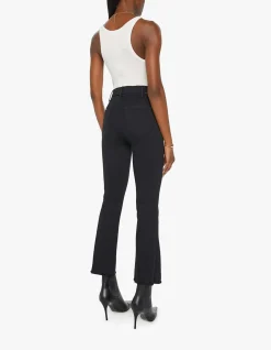 The Hustler Ankle Fray High Rise Mini Boot Jeans