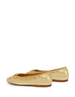 THE LILY GOLD BALLET FLAT