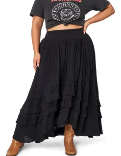 THE POETIC GYPSY - FRONTIER MAXI SKIRT