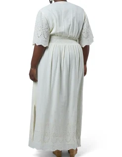 THE POETIC GYPSY-ARTISAN BRODERIE MAXI DRESS