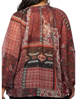 THE POETIC GYPSY-AURORA DRIFT BLOUSE