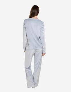 Thea Velour Long Lounge Set