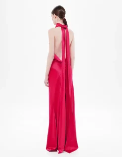 THE 'CAMERON' SATIN DRESS