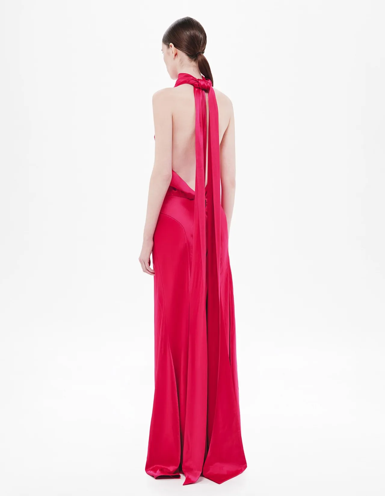 THE 'CAMERON' SATIN DRESS