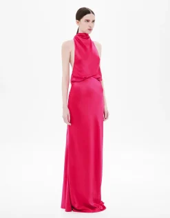 THE 'CAMERON' SATIN DRESS
