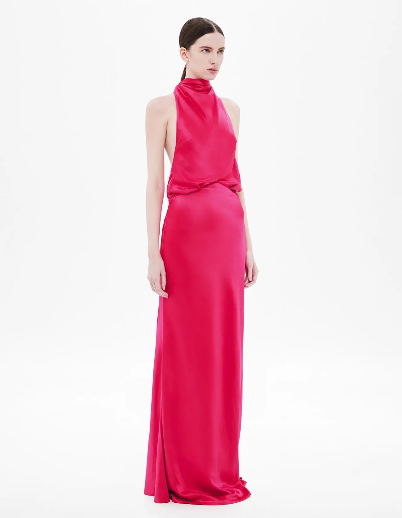 THE 'CAMERON' SATIN DRESS