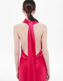 THE 'CAMERON' SATIN DRESS