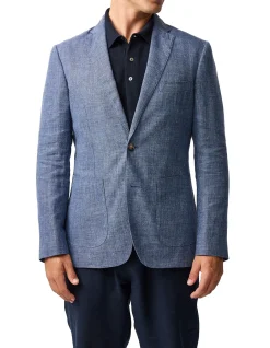 THE CASCADES SPORTS FIT JACKET - MARINA