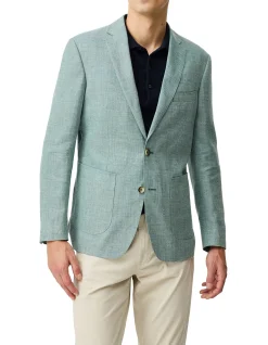 THE CASCADES SPORTS FIT JACKET- AQUAMARINE