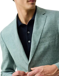 THE CASCADES SPORTS FIT JACKET- AQUAMARINE