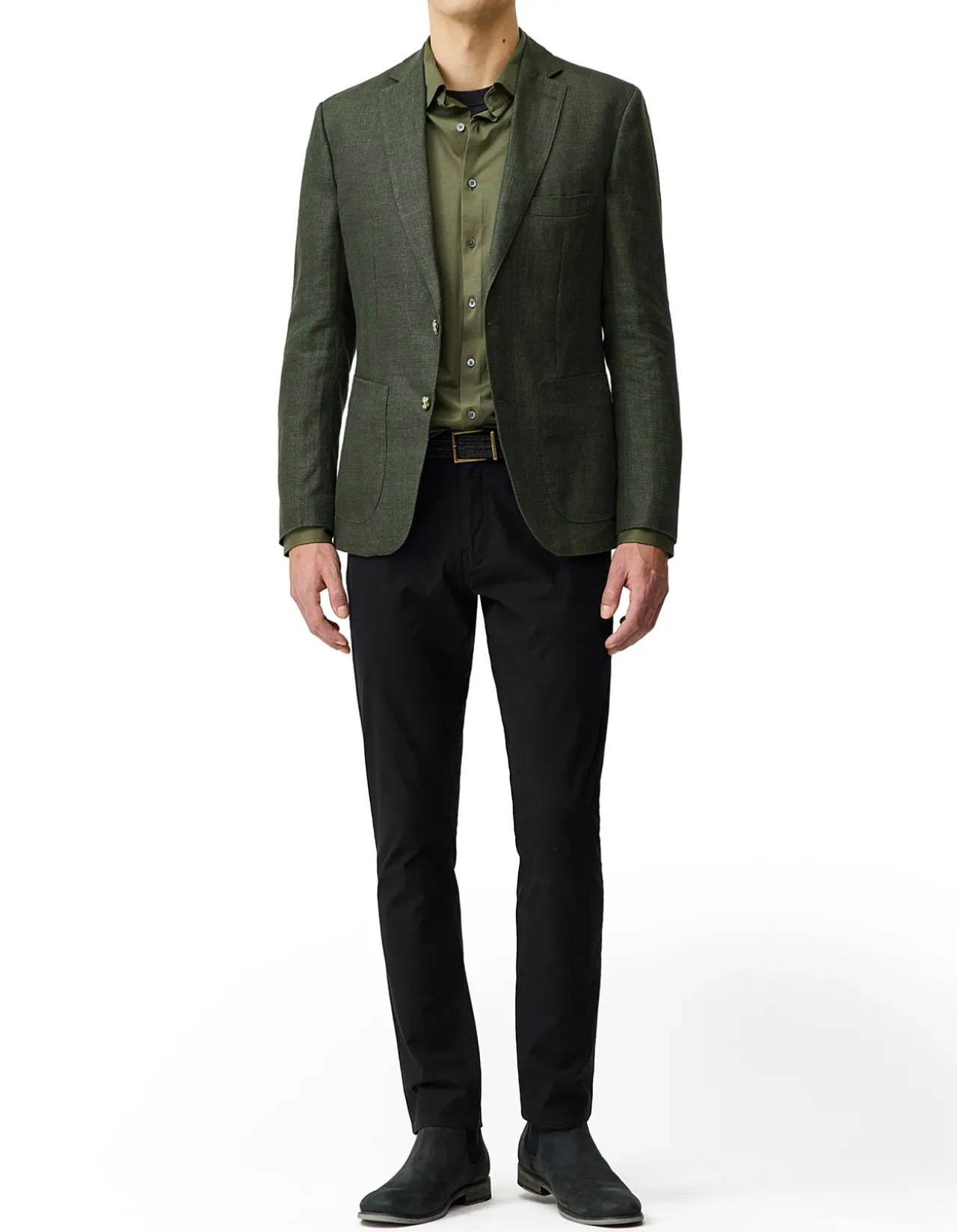 THE CASCADES SPORTS FIT JACKET - BAYLEAF