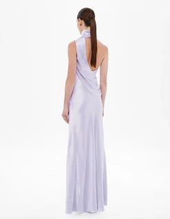 THE 'CONSTANTINA' SATIN DRESS