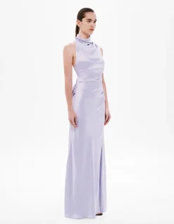 THE 'CONSTANTINA' SATIN DRESS