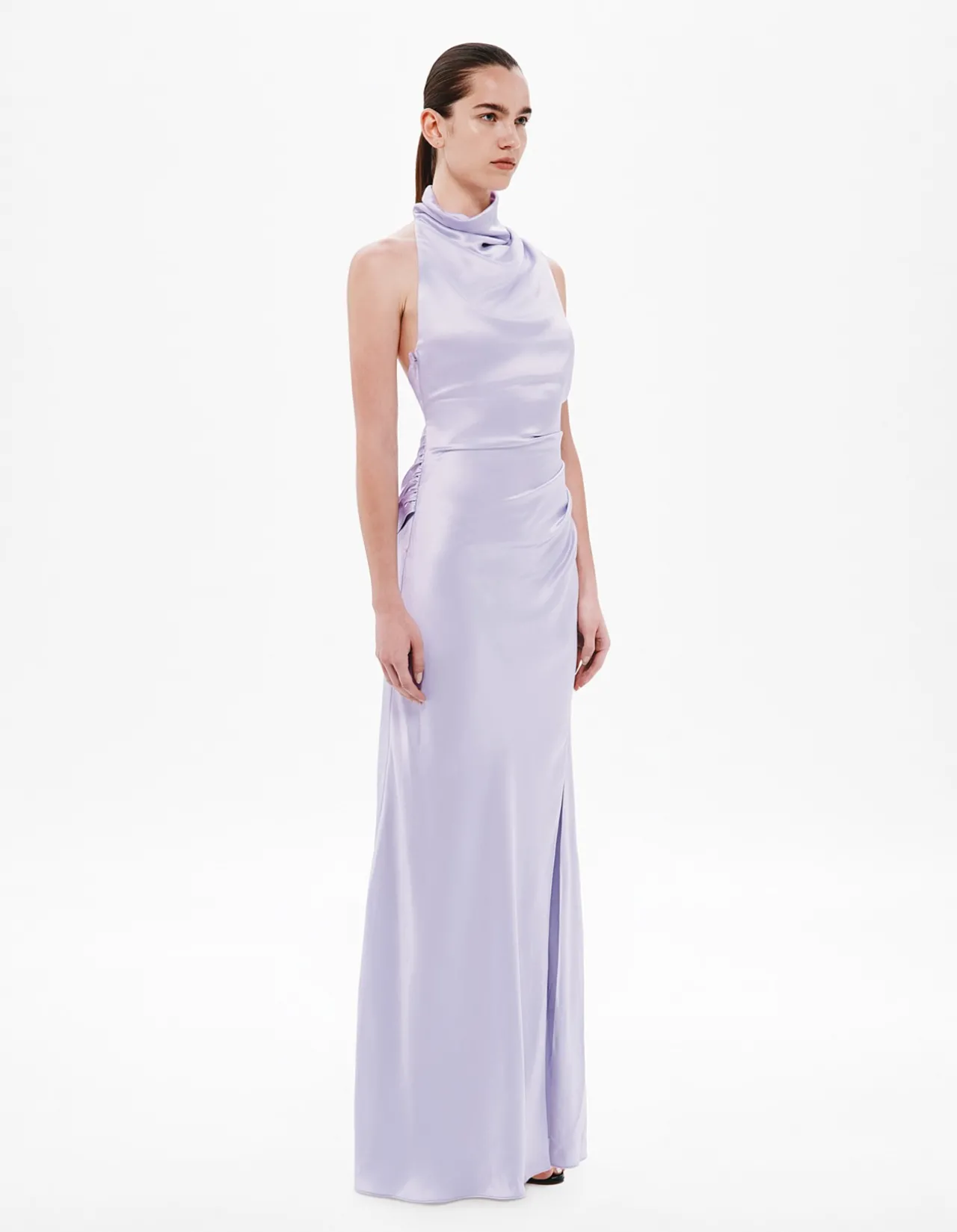 THE 'CONSTANTINA' SATIN DRESS