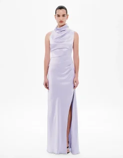THE 'CONSTANTINA' SATIN DRESS