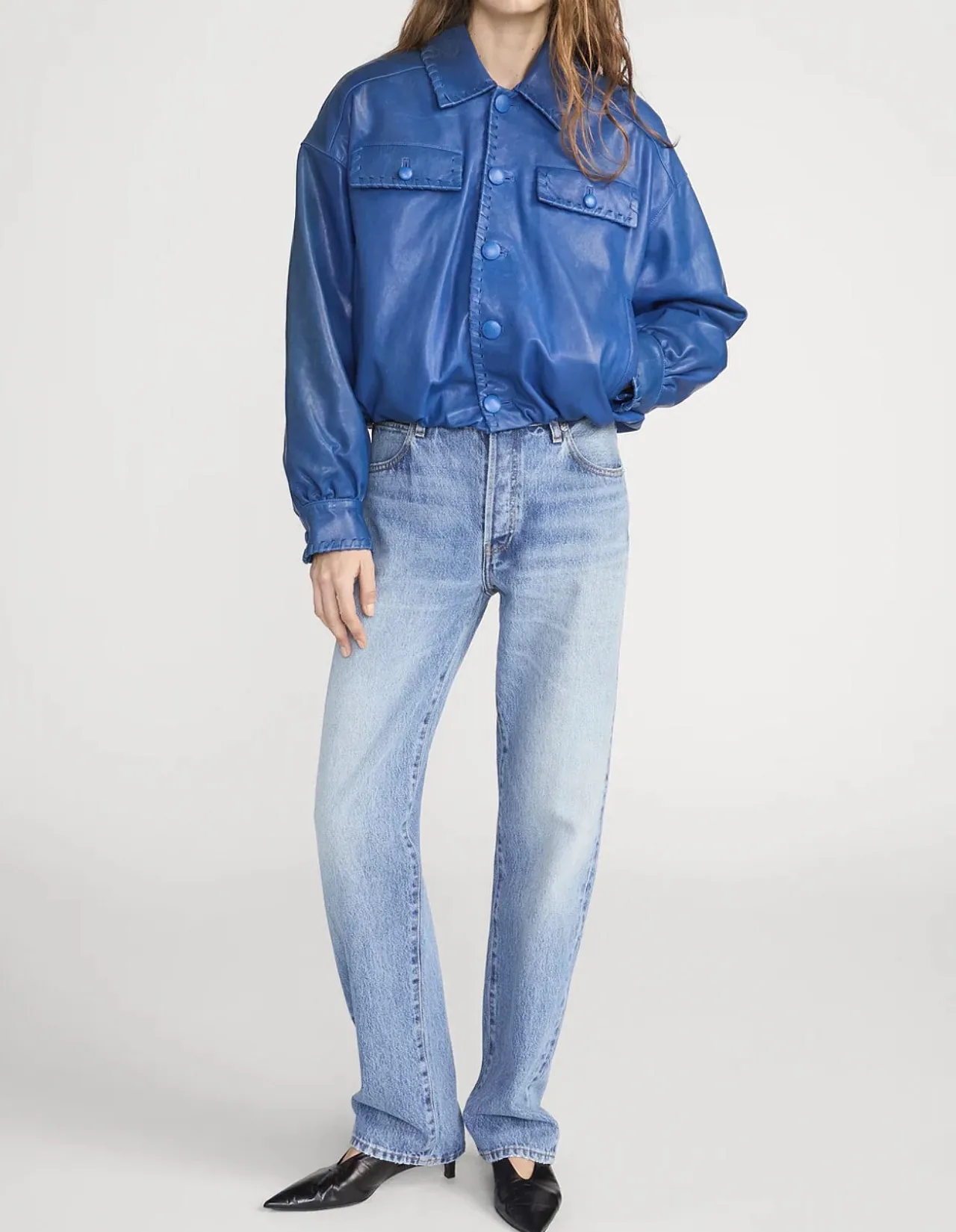 The Essential High Rise Straight Leg Jeans