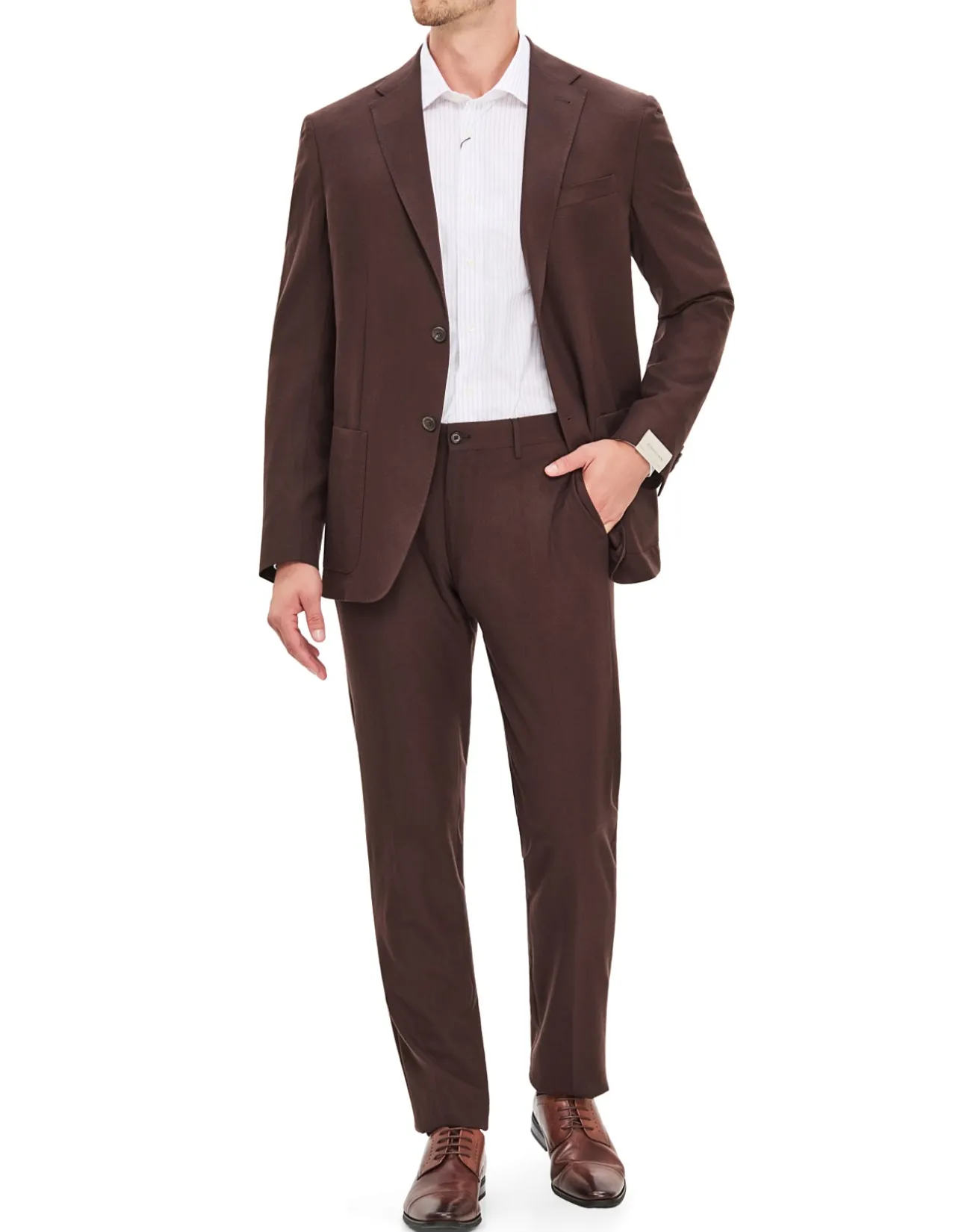 The Fab 160 Superlight Wool Flannel Trousers