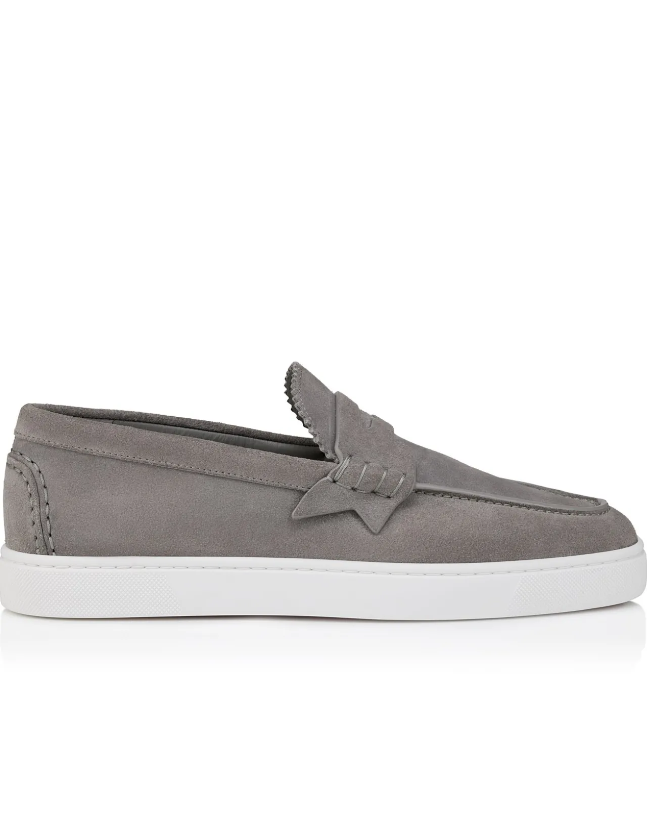 THE HAROLD I FLAT CROSTA RETOURNEE DS PHANTOM GREY LOAFERS