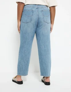 The High Rise Girlfriend Relaxed Leg Jean
