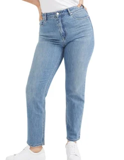 The High Rise Girlfriend Relaxed Leg Jean