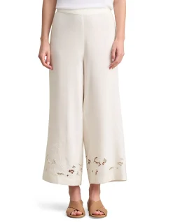 7/8th Embroidered Pant