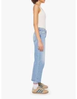 The Mid Rise Maven Wide Leg Ankle Jeans