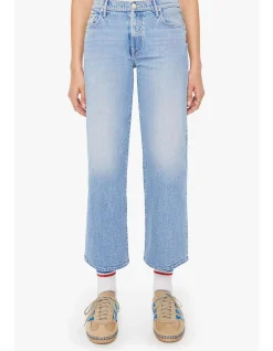 The Mid Rise Maven Wide Leg Ankle Jeans