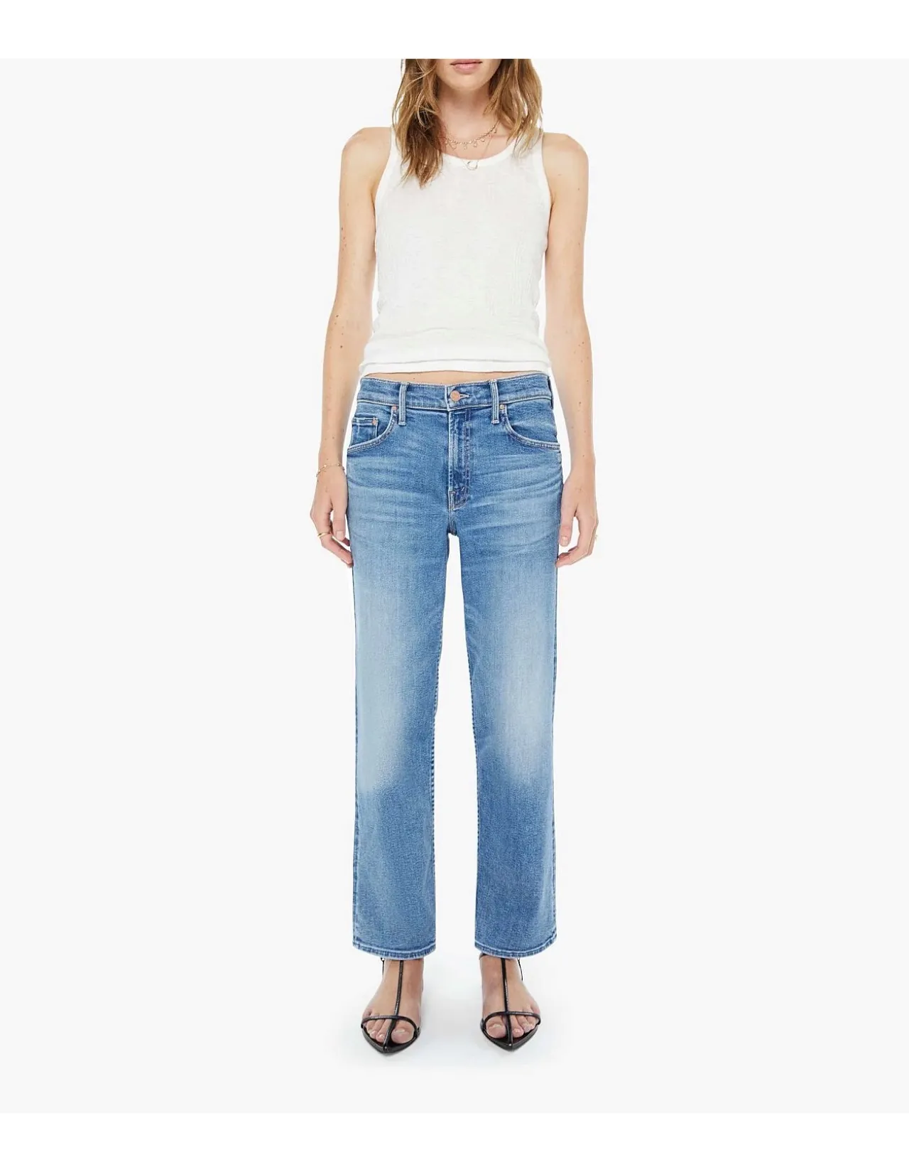 The Newbie Ankle Straight Jean
