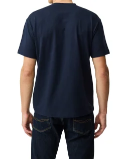 THE PEAKS LOGO TEE - MIDNIGHT