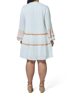 THE POETIC GYPSY-GOLDEN THREADS MINI DRESS